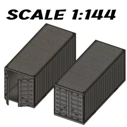 1-144 Scale Gundam Cargo Transport Container for Dioramas