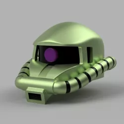 1/144 TV-Style Doan's Zaku Head Conversion Kit for HGUC #241 Zaku II Revive (2021)