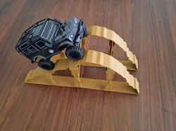 1/18 & 1/24 RC crawler obstacle - Hill