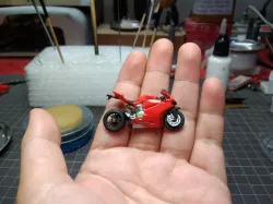 1/43 Scale Motorcycle