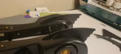 1992 BATMOBILE BATMISSILE - BATMAN RETURNS (KENNER) RIGHT REAR WING
