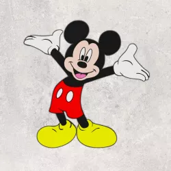 2D Wall Art - Mickey Mouse - Multicolor