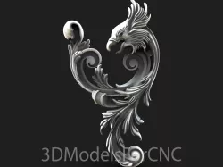 3D Model STL File for CNC Router Laser & 3D Printer Eagle 16
