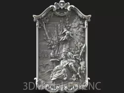 3D Model STL File for CNC Router Laser & 3D Printer Young Loving Couple