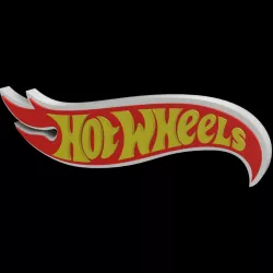 3D MULTICOLOR LOGO/SIGN - Hot Wheels