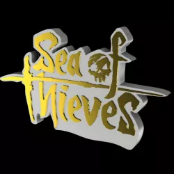3D MULTICOLOR LOGO/SIGN - Sea of Thieves