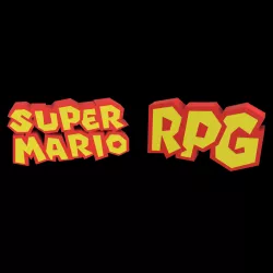 3D MULTICOLOR LOGO/SIGN - Super Mario RPG (Two Parts)