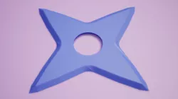3d print ninja star shuriken 3