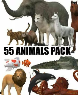 55 Animal Pack