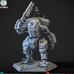 A Robot and His Big Robot 100mm