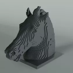 Abstract Horse
