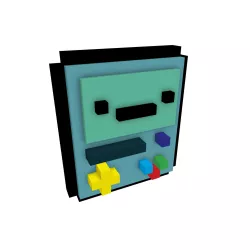 Adventure Time BMO PIXELART 3D