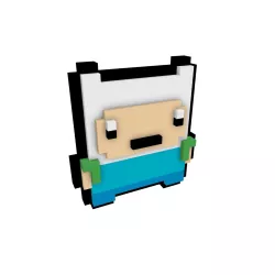 Adventure Time Finn PIXELART 3D