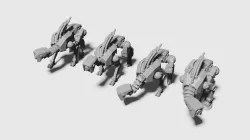 Alien Mecha Hounds