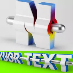 alphabet signboard