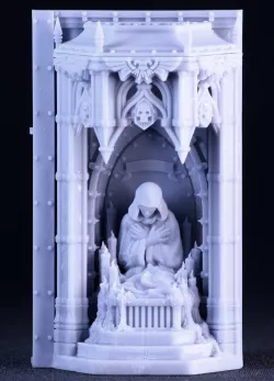 Altar / Custom panel for futuristic wargame building