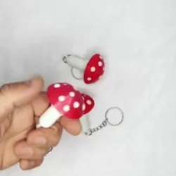 Amanita Fidget key chain