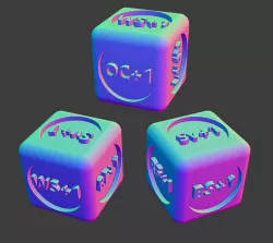 Astra Militarum Order Dice  (10th Edition)   [Pre-supported]