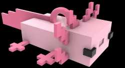 AXOLOTL 3D KEYCHAIN