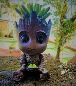 BABY GROOT POT PLANTER VASE