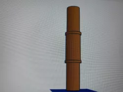Bar for carrying weights