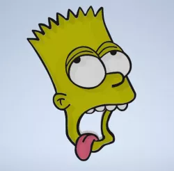 BART KEYCHAIN