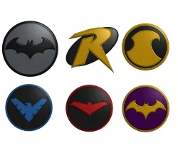 Bat Family - DC Multiverse Stand Bases