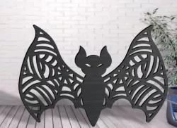 Bat : Halloween : STL, SVG, OBJ