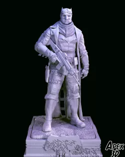 Batman Knightmare V2 Fanart for 3d printing