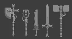 blade brothers weapons
