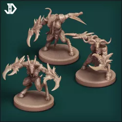 Bloodthirsty demon beast - 3 PACK