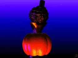 BROOK ONE PIECE SKULL SKULL HALLOWEEN ANIME PUMPKIN