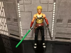 CADE SKYWALKER, VINTAGE CUSTOM STAR WARS ACTION FIGURE, LEGACY COMIC BOOK CHARACTER, JEDI, KENNER 3.75", 6", 5 POA, 1/18, 1/6