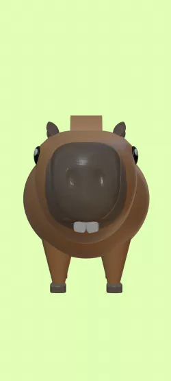 Capibara keychain