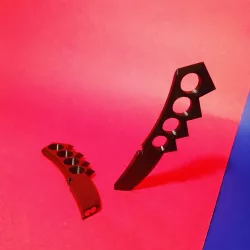 Chakra Knife - Magnet naruto