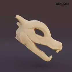 Charizard - Charizard skull keychain