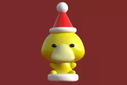 Christmas Psyduck