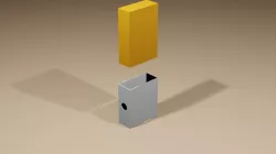 Cigarette ashtray case