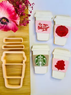 Coffee cup cookie cutter - Starbuckes