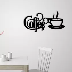 Coffee sign wall decoration