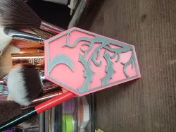 Coffin Makeup Brush Holder