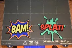 Comic Book Effects Magnet Set 1