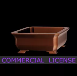 COMMERCIAL USE-BONSAI POT DESIGN 006