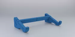 Computer support with bar