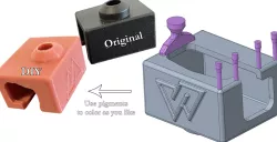 Creality Ender Sprite Extruder Pro - Silicone Sock Mold