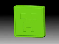 CREEPER CUBE SOLID SHAMPOO AND MOLD FOR SOAP PUMP