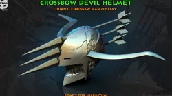 Crossbow Devil Quanxi Helmet - Chainsaw Man Cosplay