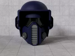 Custom Imperial Storm Commando Specialist helmet for sixth scale