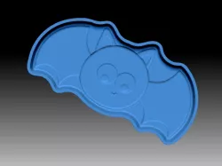 CUTE BAT BATH BOMB MOLD