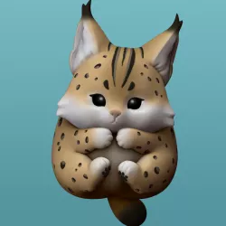 Cute Chibi Lynx